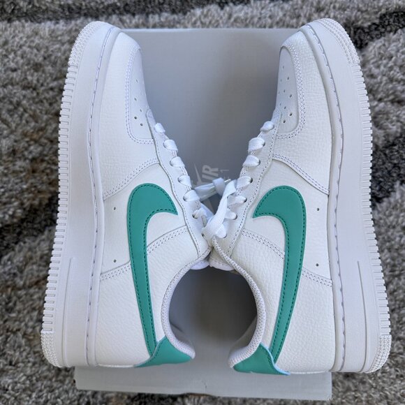 Nike Air Force 1 Low White Washed Teal DD8959-101 Women's Size 7 - Picture 3 of 7